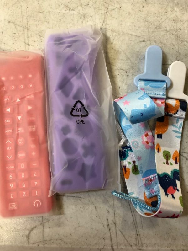 Photo 1 of FATEORT 2-Pack Silicone Baby Teething Toys for Babies 6-12 Months, Remote Control Shape Boys Girls Chew Toys, Relief Baby Teething Gum Discomfort