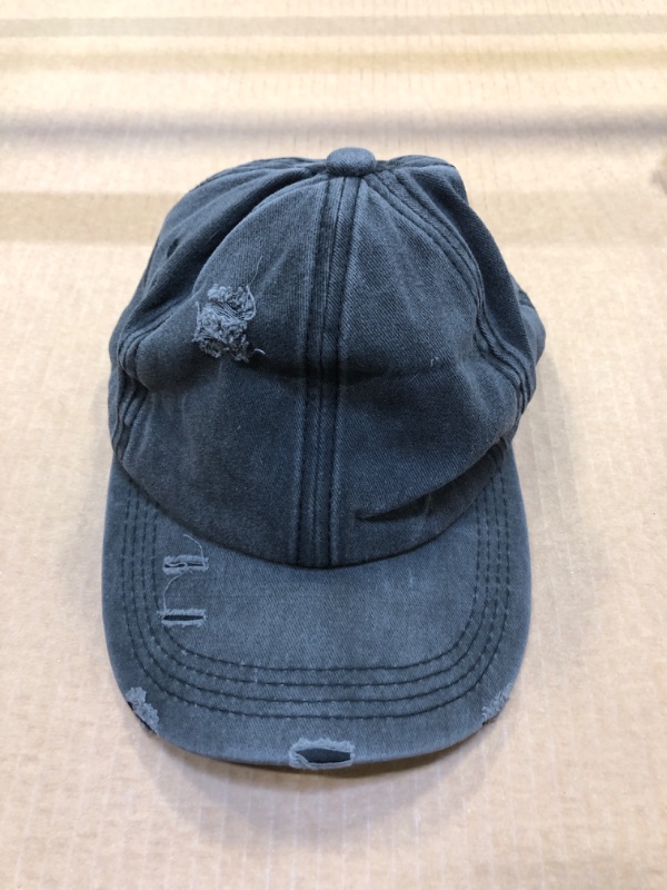 Photo 2 of  Distressed Denim Cap
