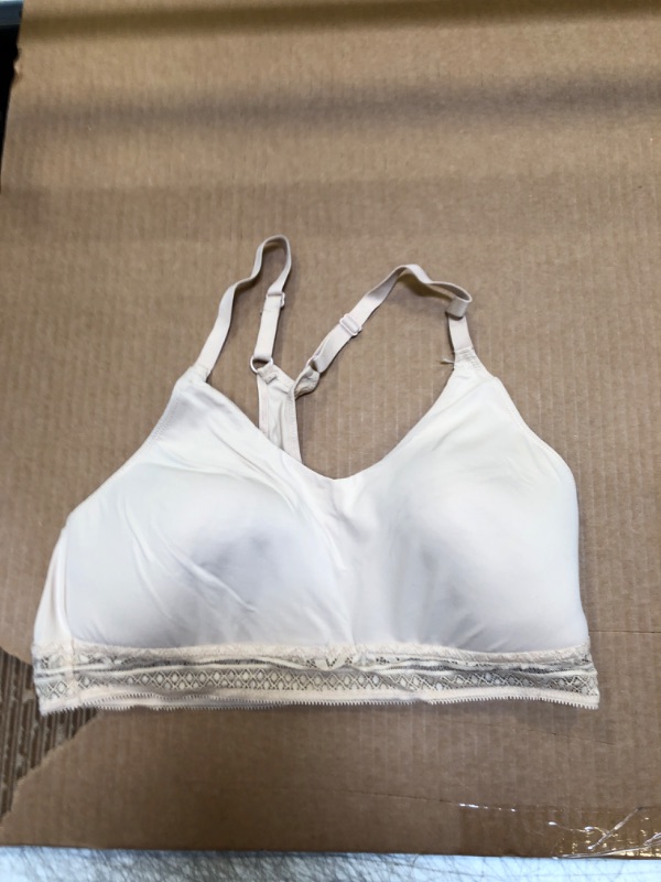 Photo 1 of balli size large womens bra Bali Women's Comfort Revolution Longline Wirefree Bralette with Lace Df6594