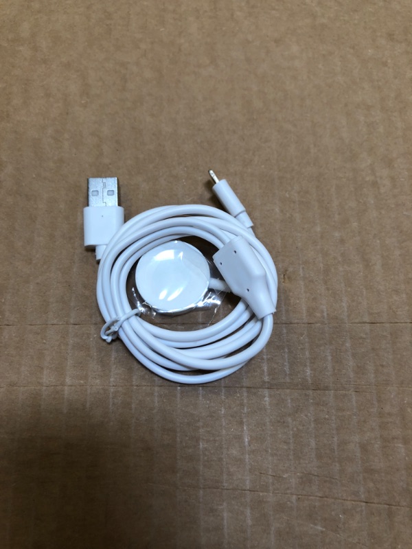 Photo 2 of [Apple MFi Certified] 2 in 1 iPhone and Watch Charger  Fast iWatch Charging Cable with USB Wall Charger Travel Plug for Apple Watch Series 8/7/6/SE/5/4/3/2/1/Ultra & iPhone 14/13/12/Pro/Max/XR/X