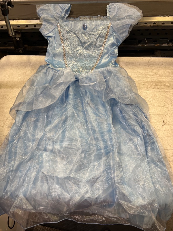 Photo 2 of Cinderella Deluxe Disney Princess Cinderella Costume, SIZE 10/12 