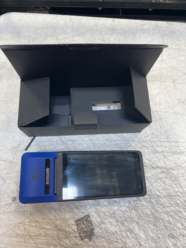 Photo 1 of symcode Thermal POS Receipt Printer with Android 8.0 OS 5.5" Touch Screen Terminal Handheld PDA Printer, Support Wi-Fi Bluetooth, Support Loyverse, Kyte, iReap, Built-in Google Play