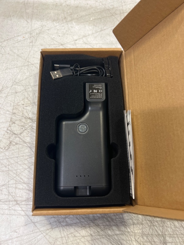 Photo 1 of Alacrity Bluetooth 2D Barcode Scanner Upgraded 1D 2D QR Wireless Portable Back Clip Barcode Reader Scanner for Smartphone iPhone iOS Android