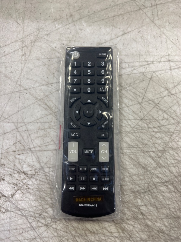 Photo 2 of Universal NS-RC4NA-18 Remote Control Replacement for All Insignia TVs