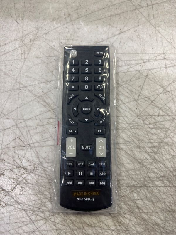 Photo 1 of Universal NS-RC4NA-18 Remote Control Replacement for All Insignia TVs