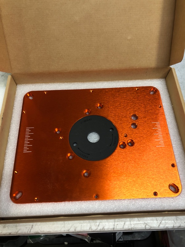 Photo 1 of  ROUTER TABLE INSERT PLATE 
