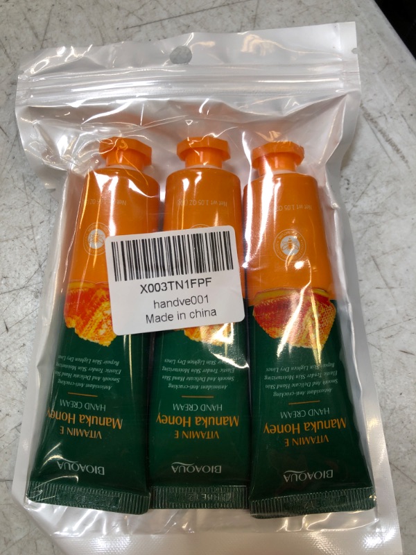 Photo 2 of Chetsun Hand Lotion Gift Set for Crack Hands, Travel Moisturizing Hand Lotion,3,pack,ve manuka honey,#001