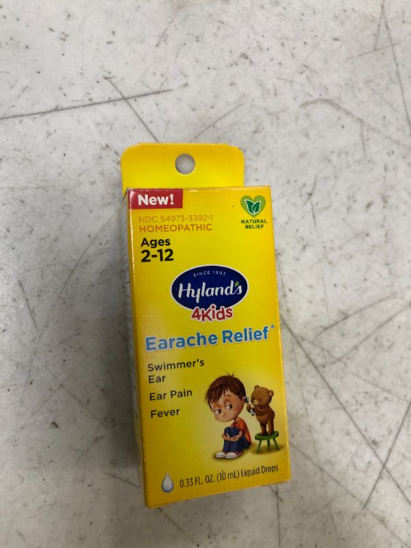 Photo 2 of Hyland's Swimmers Ear Relief, Kids, Discontinued 0.33 Fl Oz