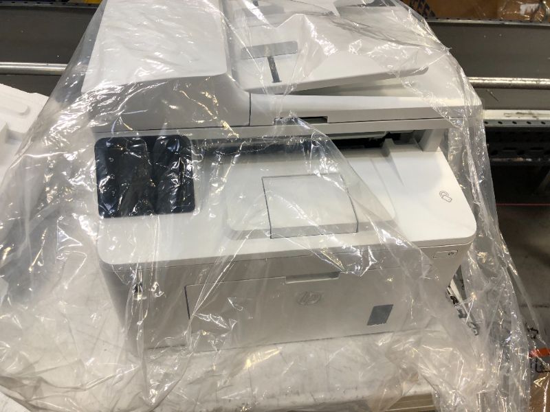 Photo 2 of SELLING FOR PARTS - HP LaserJet Pro MFP M227fdw Wireless Monochrome All-in-One Printer with built-in Ethernet & 2-sided printing, works with Alexa (G3Q75A) White