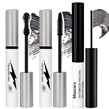 Photo 1 of 3 Different Classic Everyday Mascaras, Volume and Length,Long Lasting,Waterproof?[3-in-1] Mascara *3; Black #-0426072
