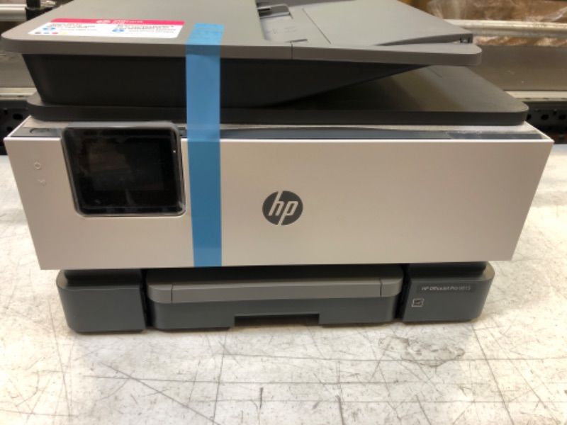 Photo 3 of HP OfficeJet Pro 9015e Wireless Color All-in-One Printer with bonus 6 months Instant ink with HP+ (1G5L3A),Gray