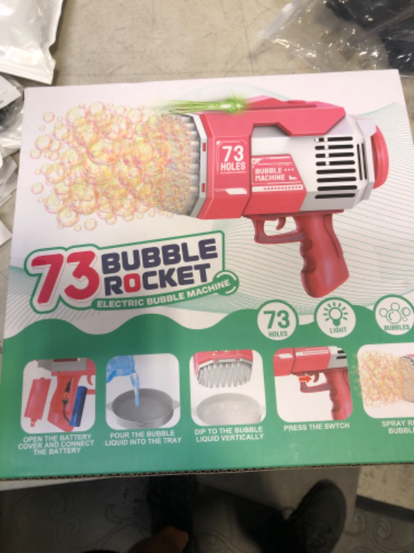 Photo 1 of bubble rocket bubble gun