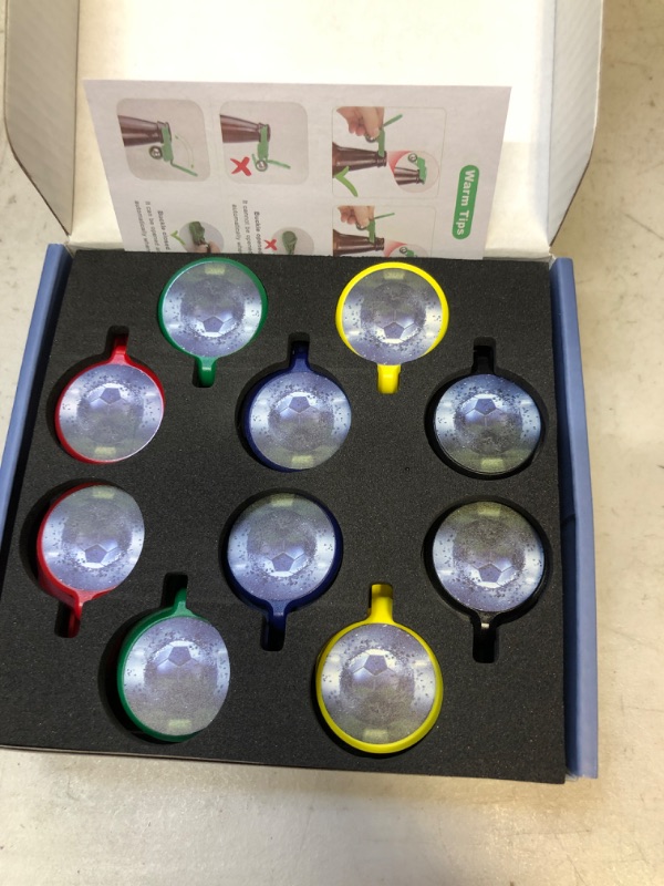 Photo 1 of 10 Pack Bottle Cap, Fully Automatic Bottle Stopper, Smart and Automatic Bottle Stopper, Screw Caps Cover for Glass Bottles, PET Bottles, Beer/Cola Water