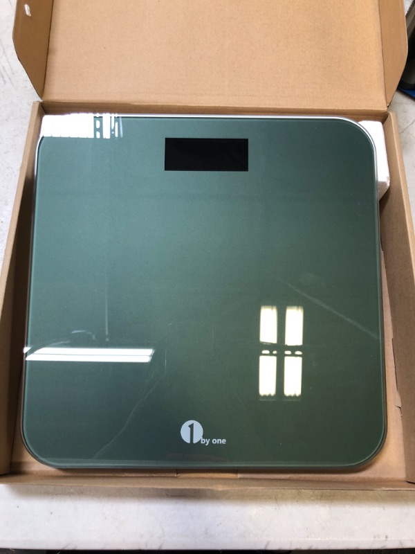 Photo 1 of 1 BY ONE Scale for Body Weight, Smart Body Fat Scale, Digital Bathroom Weighing Scale with Water Percentage Muscle Mass Bluetooth BMI, 14 Body Composition Analyzer, 400 lb