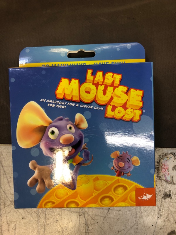 Photo 2 of FoxMind Games: Last Mouse Lost Game - The Original Push Pop Bubble Popping Sensory Pop It Fidget Toy Game - Autism ADHD Special Needs Stress Reliever & Fine Motor Learning [Amazon Exclusive]