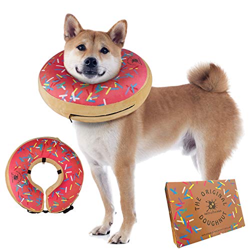 Photo 1 of Dog Donut Collar | Great Alternative to a Traditional Dog Cone or a Soft Dog Cone Collar | Our Inflatable Dog Cone Is an Excellent Cone for Dogs After
SIZE M 