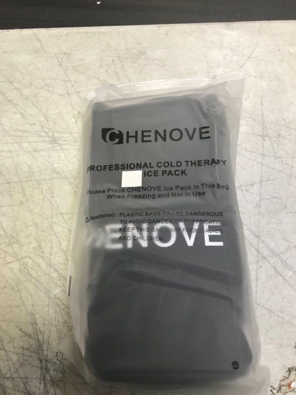 Photo 3 of CHENOVE Large Ice Pack for Back (12.5"x18.5"), Polyurethane Clay Back Ice Pack for Lower Back Pain Relief Ice Pack Wrap for Shoulder, Hip, Knee, Neck, Ankle, Leg