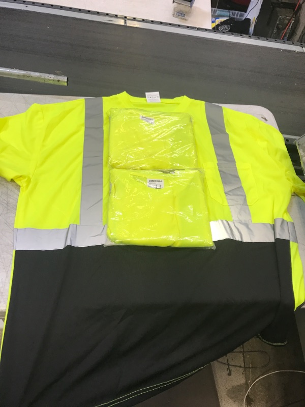 Photo 2 of  High Visibility Self-Wicking Short Sleeved Shirt 3 PACK 
 MENS 2XL 