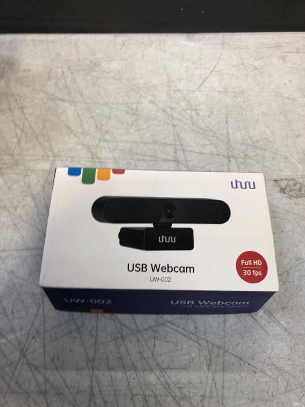 Photo 1 of uhuru Webcam with Microphone for Desktop, UW-002 1080P USB Web Camera with Built-in Microphone Autofocus for Video Calling and Recording,Compatible for Mac Windows 10/8/7/XP/Vista