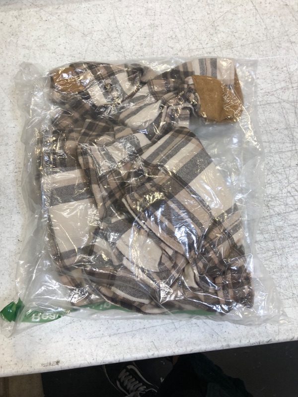 Photo 1 of Brown Flannel Jacket XL 