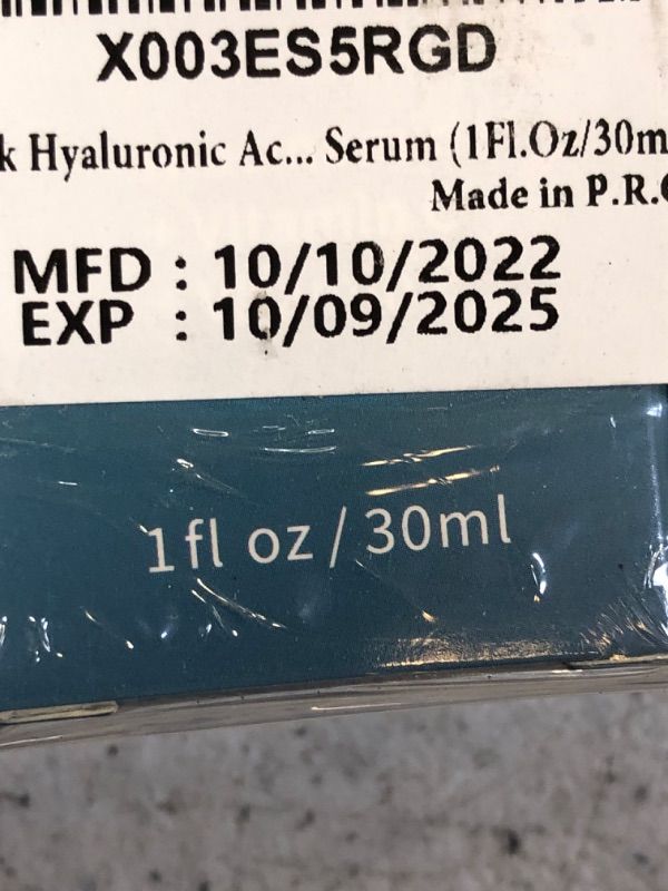 Photo 3 of 3 Pack Hyaluronic Acid Serum for Face Anti Aging Serum (1Fl.Oz/30ml) (EXP 10/09/2025)