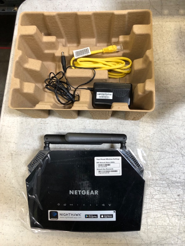 Photo 2 of NETGEAR WiFi Router (R6230) - AC1200 Dual Band Wireless Speed (up to 1200 Mbps) | Up to 1200 sq ft Coverage & 20 Devices | 4 x 1G Ethernet and 1 x 2.0 USB ports