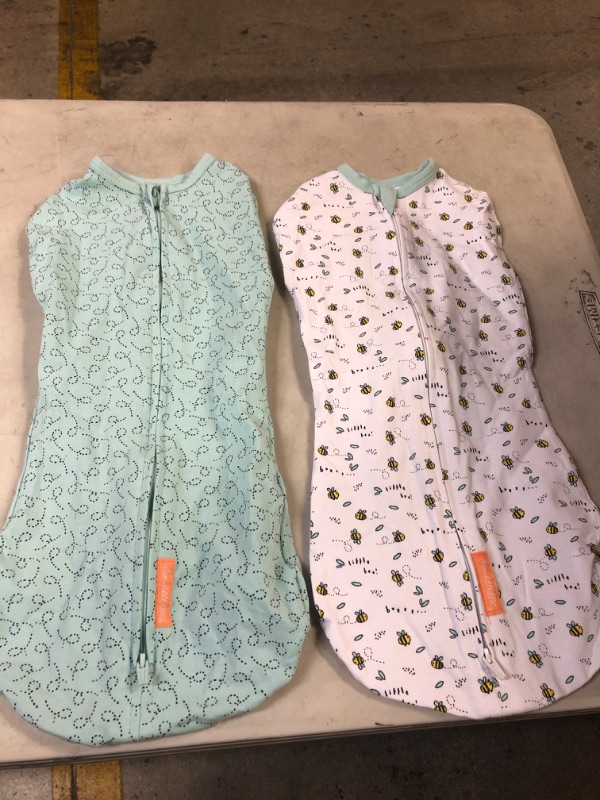 Photo 1 of 2 PACK BABY SWADDLE SIZE SMALL/MEDIUM
