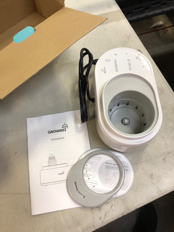 Photo 1 of Baby Bottle Warmer Water-Free Fast Milk Warmer Baby Food Heater & Dryer for Breastmilk & Formula with Precise Temperature Control & Timer