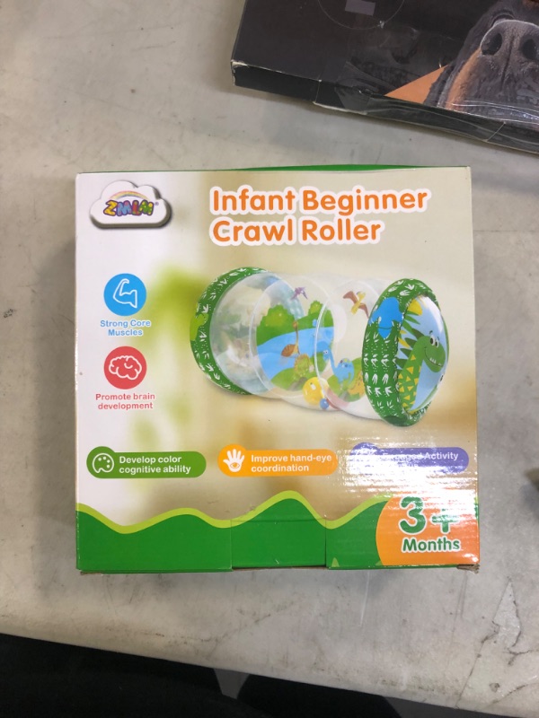 Photo 2 of ZMLM Baby Beginner Crawling Toys: Infants Crawl Climbing Ball Best Educational Games Roller for 3-12 Months 1 2 3 Years Old Toddler Gifts for Christmas|Birthdays|Tummy Time|Outdoor|Indoor Activities factory sealed