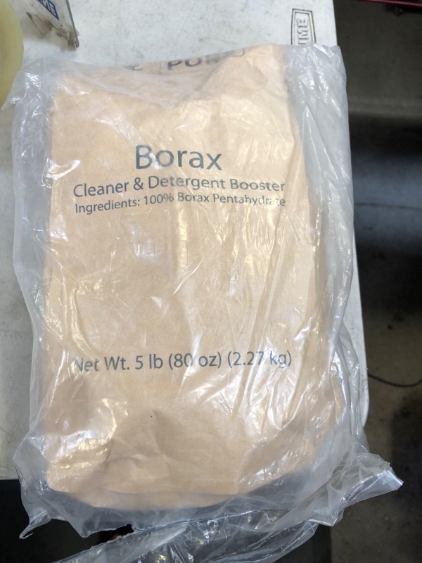 Photo 1 of 5lb borax cleaner and detergent booster