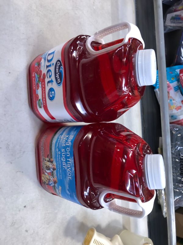 Photo 2 of 2 Pack - Ocean Spray Diet Juice Drink, Cranberry, 3 Liter Bottle  BB: 17 Jan 2024