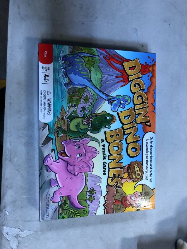 Photo 2 of Continuum Games - Digging Dino Bones Board Game, Kids Aged 4 & Up