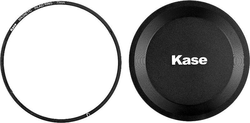 Photo 1 of Kase Wolverine Revolution 77mm Magnetic Inlaid Adapter Set/Kit w Lens Cap
