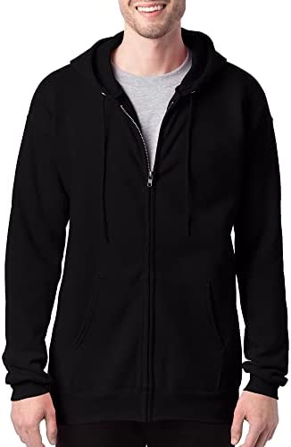 Photo 1 of Hanes Men's Sweatshirts, Hanes Ultimate Men's Full-Zip Hoodie, Men's Zip-Up Jackets, Men's Hooded Zip Sweatshirts