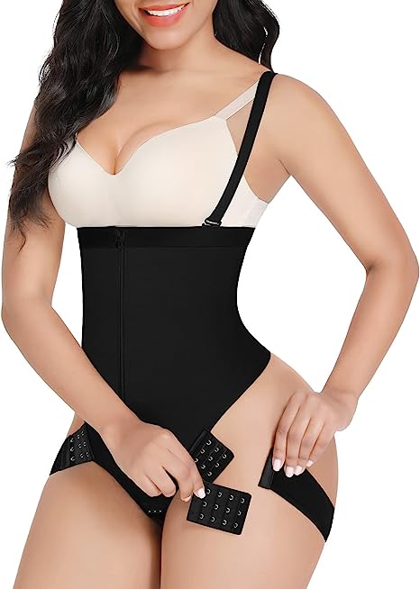 Photo 1 of FeelinGirl Shapewear for Women Firm Triple Tummy Control Thong Shorts Faja Butt Lifter Invisible Body Shaper - SIZE XL 
