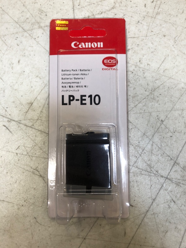 Photo 2 of Canon Original Battery Pack LP-E10
