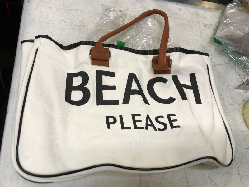 Photo 1 of Beach Bag White 