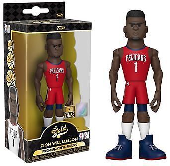 Photo 1 of Zion Williamson (New Orleans Pelicans) (Home Uniform) Funko Gold 5" NBA CHASE