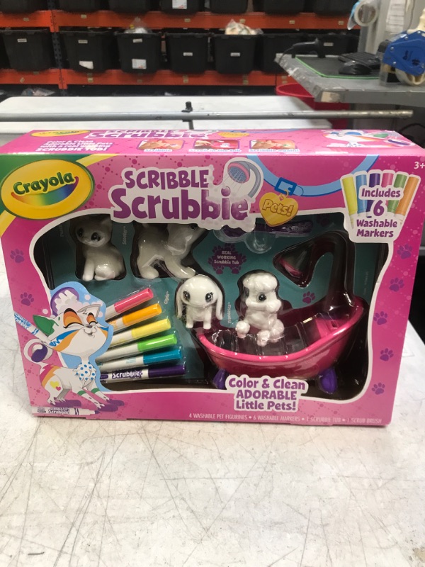 Photo 2 of CRAYOLA SCRIBBLE SCRUBBIE PETS