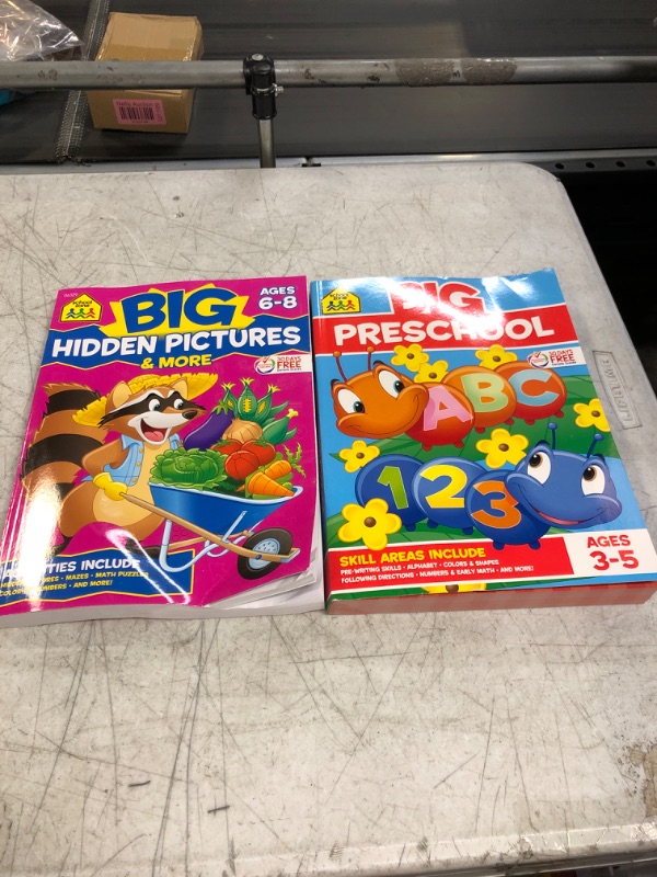 Photo 1 of  Big Preschool Workbook PACK OF 2 