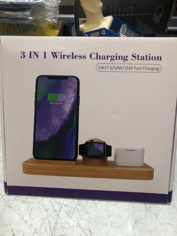 Photo 1 of 3-IN-1 WIRELESS CHARGING STATION 