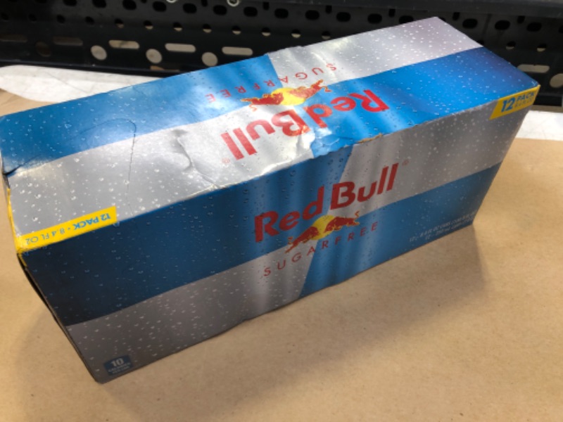 Photo 2 of Red Bull Sugarfree, Energy Drink, 8.4-Fl OZ (12 Pack) caffeine 8.4 Fl Oz (Pack of 12)---exp date 04/2024