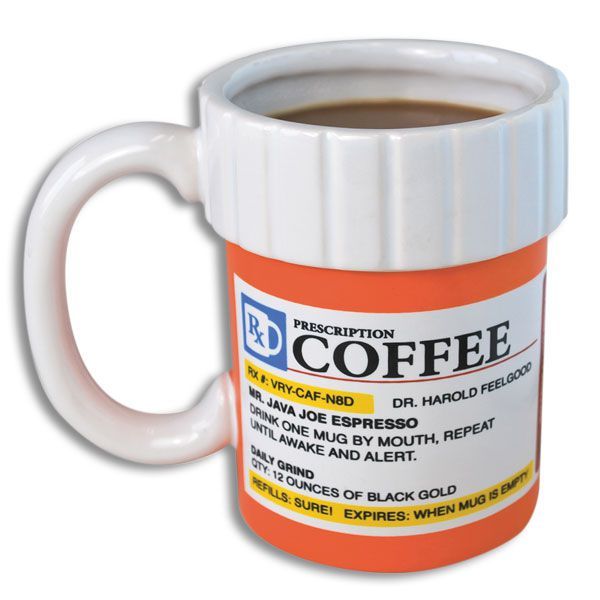 Photo 1 of BigMouth BMMU-0008 Prescription Pill Bottle Coffee Mug