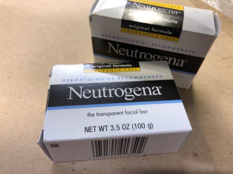 Photo 1 of 2pcs--Transparent Facial Bar Soap, Face Wash & Cleanser Fragrance Free, Fragrance Free