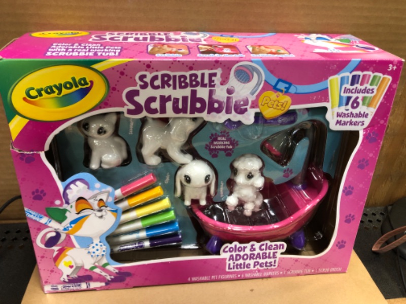 Photo 2 of CRAYOLA SCRIBBLE SCRUBBIE PETS