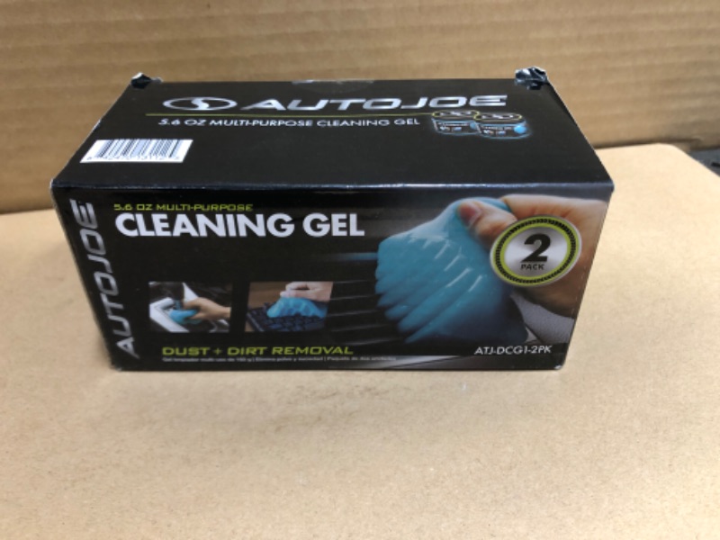 Photo 2 of Auto Joe Dust Removing Cleaning Gel for Car Interiors and More Blue, 2-Pack (ATJ-DCG1-2PK)