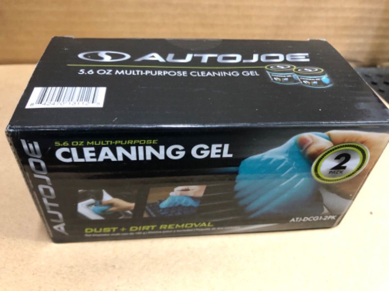 Photo 2 of Auto Joe Dust Removing Cleaning Gel for Car Interiors and More Blue, 2-Pack (ATJ-DCG1-2PK)