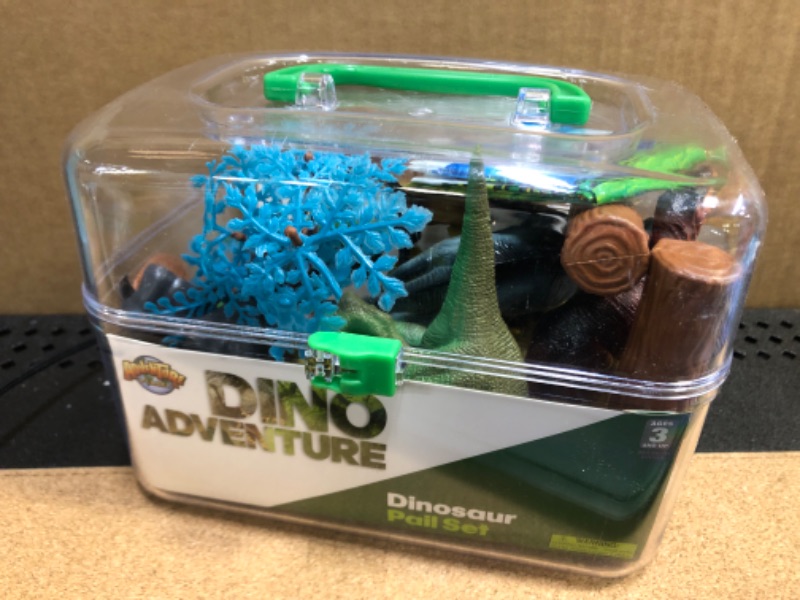 Photo 2 of Adventure Planet Dinosaur Set with Carrying Case, 20-Piece