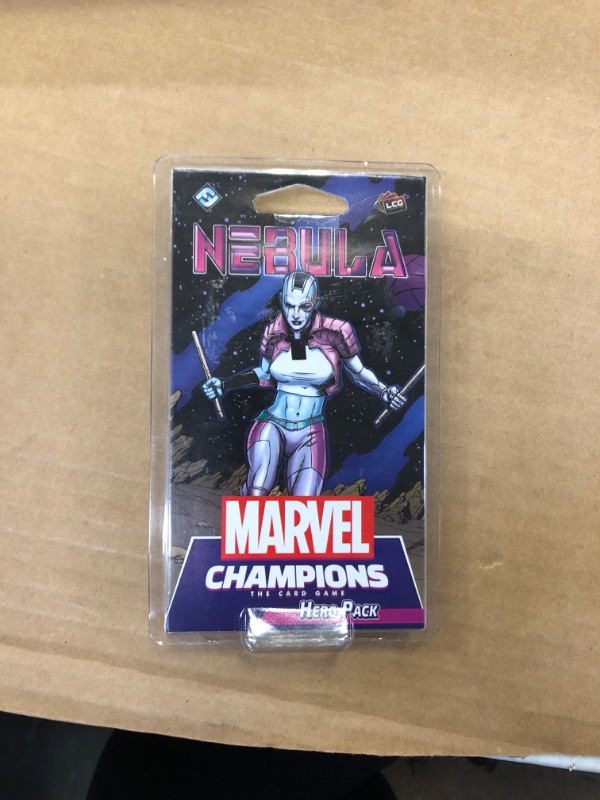 Photo 2 of Fantasy Flight Games | Marvel Champions: Nebula Hero Pack | Card Game | Ages 14+ | 1-4 Players | 60 Minutes Playing Time Multicolor FFGMC22 2. Hero Packs 18. Hero Pack: Nebula
