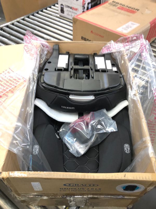 Photo 2 of Graco Nautilus 2.0 LX 3-in-1 Harness Booster Car Seat ft. InRight Latch, Hex